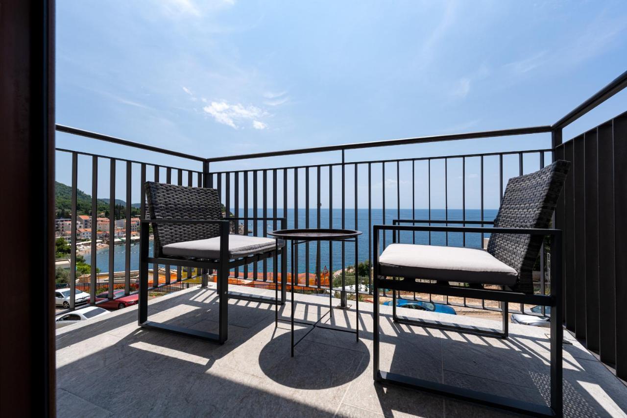 Niki Apartments Przno Sveti Stefan Extérieur photo
