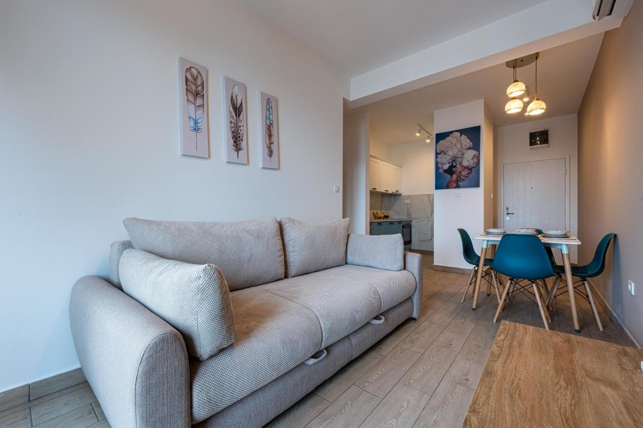 Niki Apartments Przno Sveti Stefan Extérieur photo