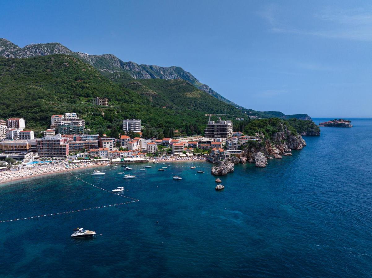 Niki Apartments Przno Sveti Stefan Extérieur photo