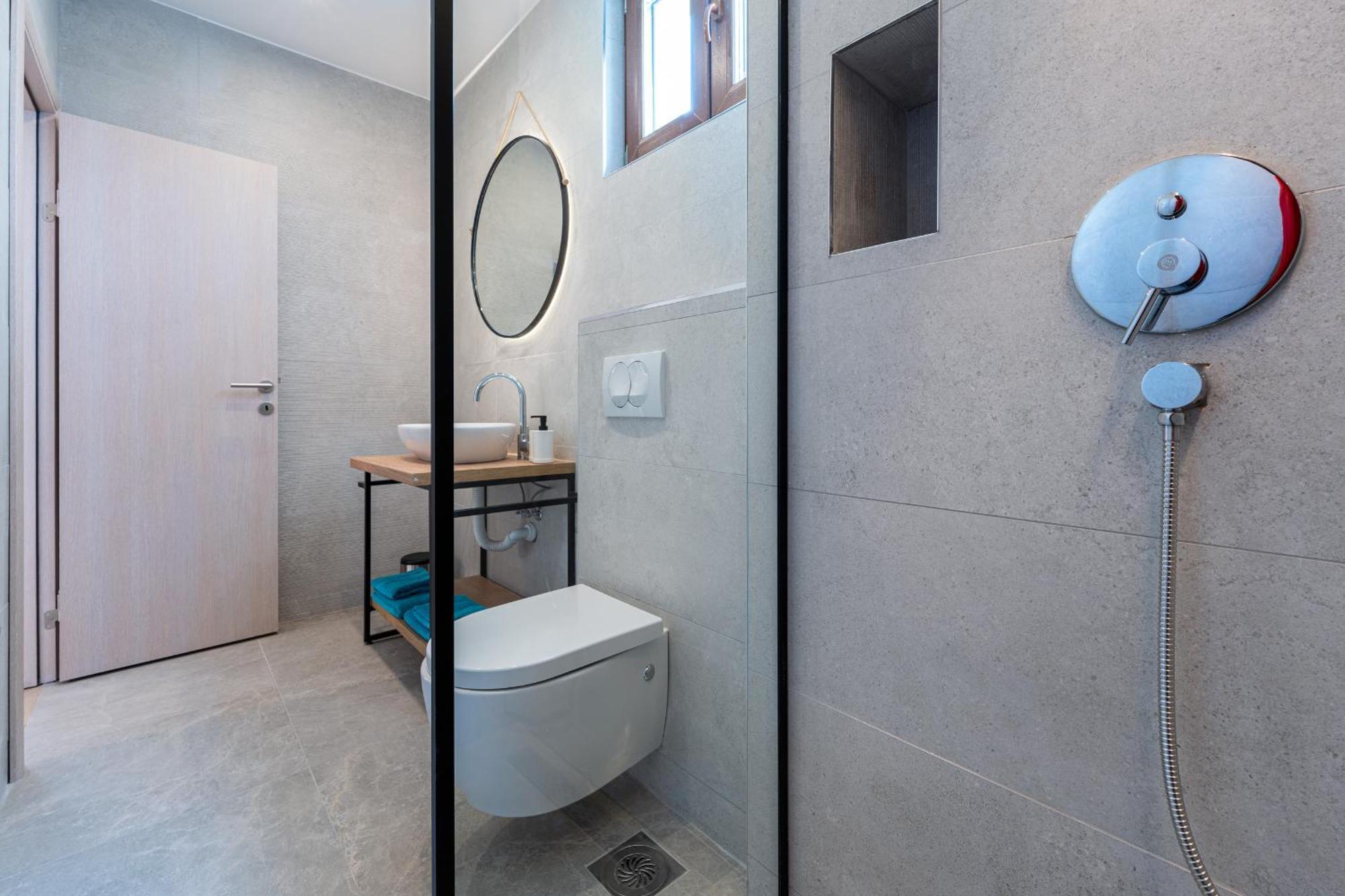 Niki Apartments Przno Sveti Stefan Extérieur photo