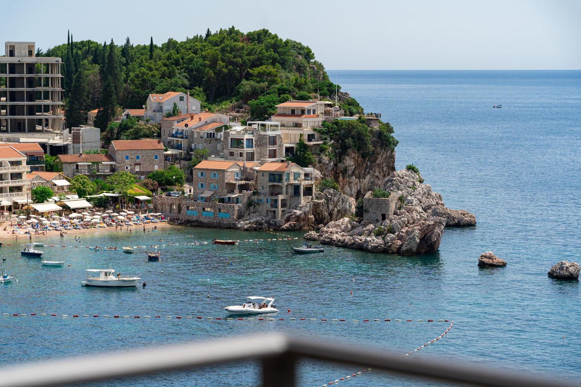 Niki Apartments Przno Sveti Stefan Extérieur photo