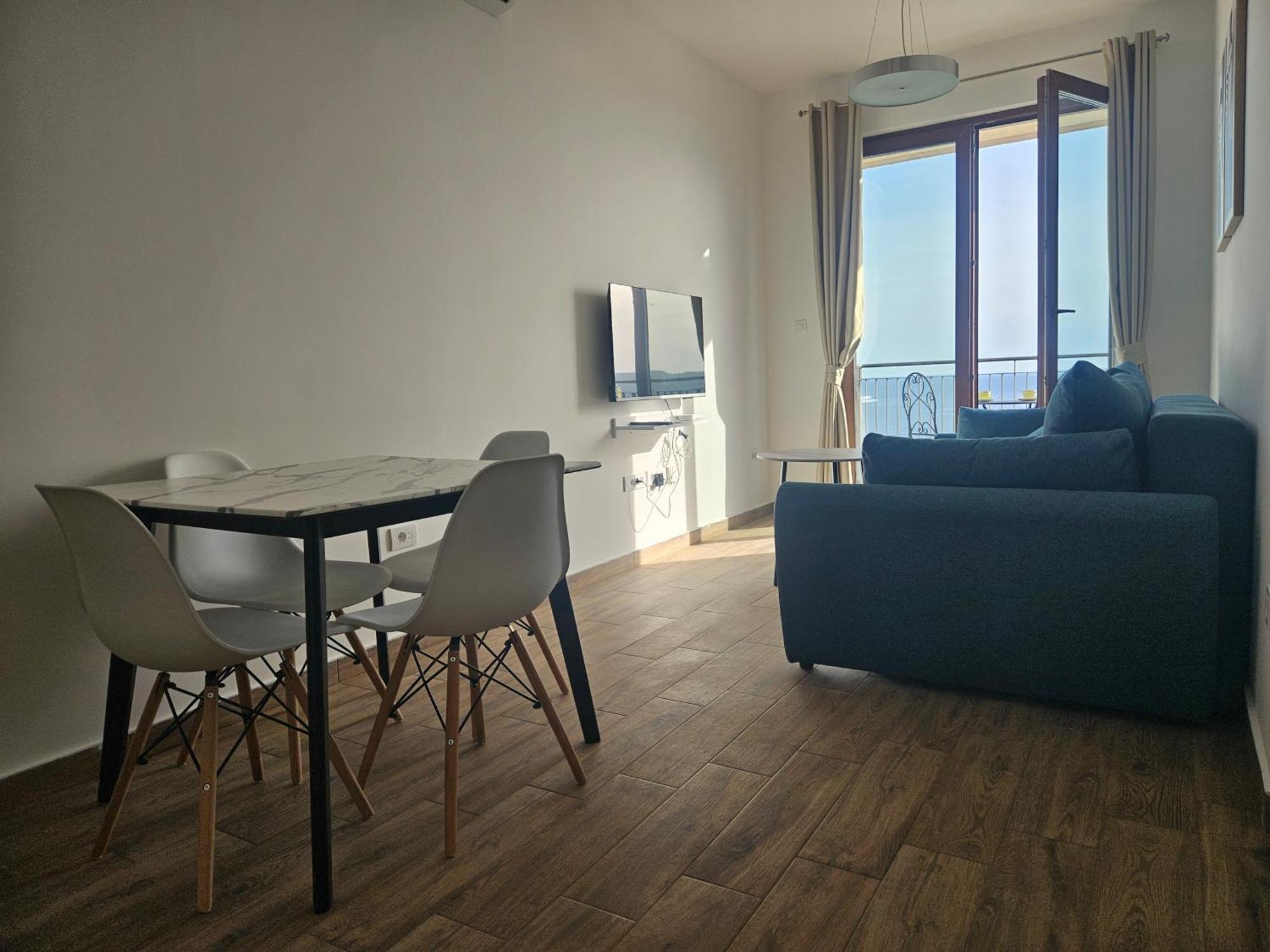 Niki Apartments Przno Sveti Stefan Extérieur photo
